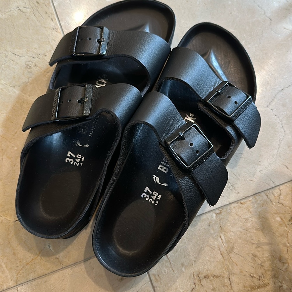 New black Birkenstock 37.